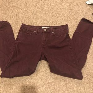 Maroon 311 jeans